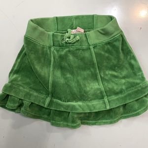 Juicy couture skirt skirt velour tiers Sz 4